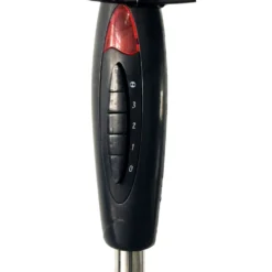 LEX Standventilator Ø40 Cm Mit Nachtlicht, 3 Geschwindigkeiten, Oszillation, 130cm Höhenverstellbar, Schwarz -Luft Wrame Haus Geschaft e89173be14857f7167e0ba2ca7d8a6fc