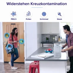 LEVOIT Luftreiniger Allergiker Mit H13 HEPA Luftfilter Core 300S -Luft Wrame Haus Geschaft e8adeb38ed92557010818305ba73c7b3