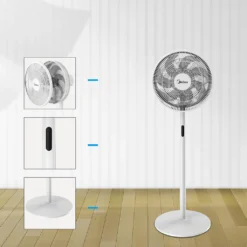 Midea S8 Lüften Und Heizen - Weiß -Luft Wrame Haus Geschaft e906ded3eae75e493255d6e602159286