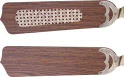 Globo Lighting VENTILATOR Metall Altmessing, Blade Turnable, Zugschalter Kette, Max. Motorleistung 50W, Optimale Raumnutzung 15m², Abkühlung, Aufheizen, Geschwindigkeitsstufen 115/185/235 RPM, ø: 1066mm, H: 415mm, Exkl. 1x E27 60W 230V -Luft Wrame Haus Geschaft e9e26fc470e3c987827bd0e3c6b9eb0e