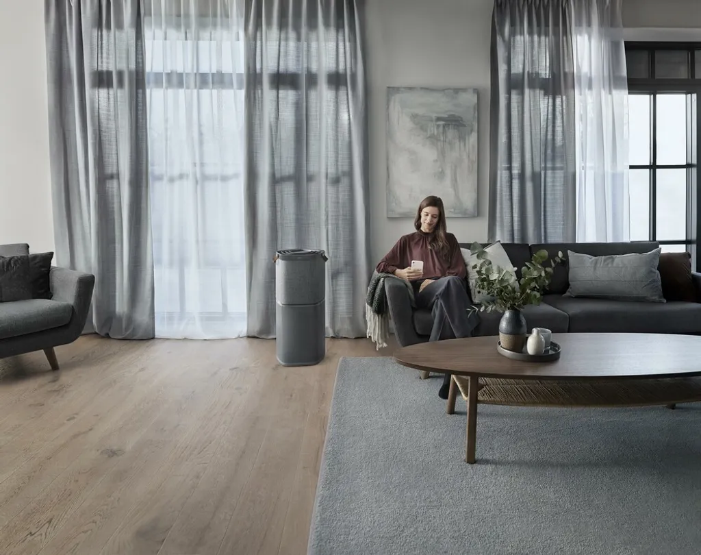 AEG Luftreiniger AX91-604GY App Allergene Leise Staub Bakterien Aktivkohle 2 AEG Luftreiniger AX91-604GY App Allergene Leise Staub Bakterien Aktivkohle – Bild 2