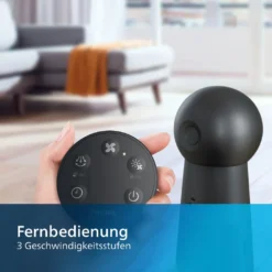 Philips Luftreiniger 3 In 1 AMF220/15 Lüfter 7,5-15-25; Heizung 1250-1500-2200 W, Geeignet Für Räume Bis 42 M², Schwarz 28 Philips Luftreiniger 3 In 1 AMF220/15 Lüfter 7,5-15-25; Heizung 1250-1500-2200 W, Geeignet Für Räume Bis 42 M², Schwarz -Luft Wrame Haus Geschaft ea57476e376cbd4a275d43a1f2569aa6