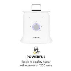 Klarstein ShirtButler Deluxe Automatisches Trocken- Und Bügelgerät , 2-in-1: Trocknen Und Bügeln , 1250 Watt Sicherheits-Heizer , HotAir Tension-Technologie , Timer: 0-180 Minuten , Geräuscharm , LED-Kontrolllicht , Material: Oxford-Nylon -Luft Wrame Haus Geschaft ea64c20a8ef6e39cf78f9f6dea76a172