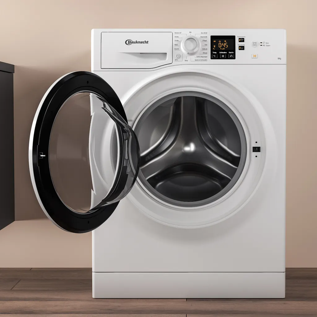 BAUKNECHT BPW 814 B Waschmaschine Frontlader 8 KG 2 BAUKNECHT BPW 814 B Waschmaschine Frontlader 8 KG – Bild 2