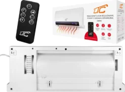 Luftschleier- Heizlüfter Wandheizlüfter 2200W Mit Keramik-Heizung Und Fernbedienung LTC LXWT14 11 Luftschleier- Heizlüfter Wandheizlüfter 2200W Mit Keramik-Heizung Und Fernbedienung LTC LXWT14 -Luft Wrame Haus Geschaft ed1ea06af49841cab5c1994d158fbba5