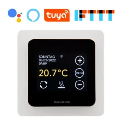 Magnum MRC WiFi Smart Thermostat/ Raumregler Mit Bodenfühler Für Fußbodenheizung, Elektro-Heizung, Konvektor, Tuya Smart App 8 Magnum MRC WiFi Smart Thermostat/ Raumregler Mit Bodenfühler Für Fußbodenheizung, Elektro-Heizung, Konvektor, Tuya Smart App -Luft Wrame Haus Geschaft ed1f0990e8cb675050a1a191254a10eb