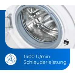 Exquisit Waschmaschine WA7014-060D Weiss | 7 Kg Fassungsvermögen | Weiß -Luft Wrame Haus Geschaft ee63c23459ee464721d6b1fcf0efab20