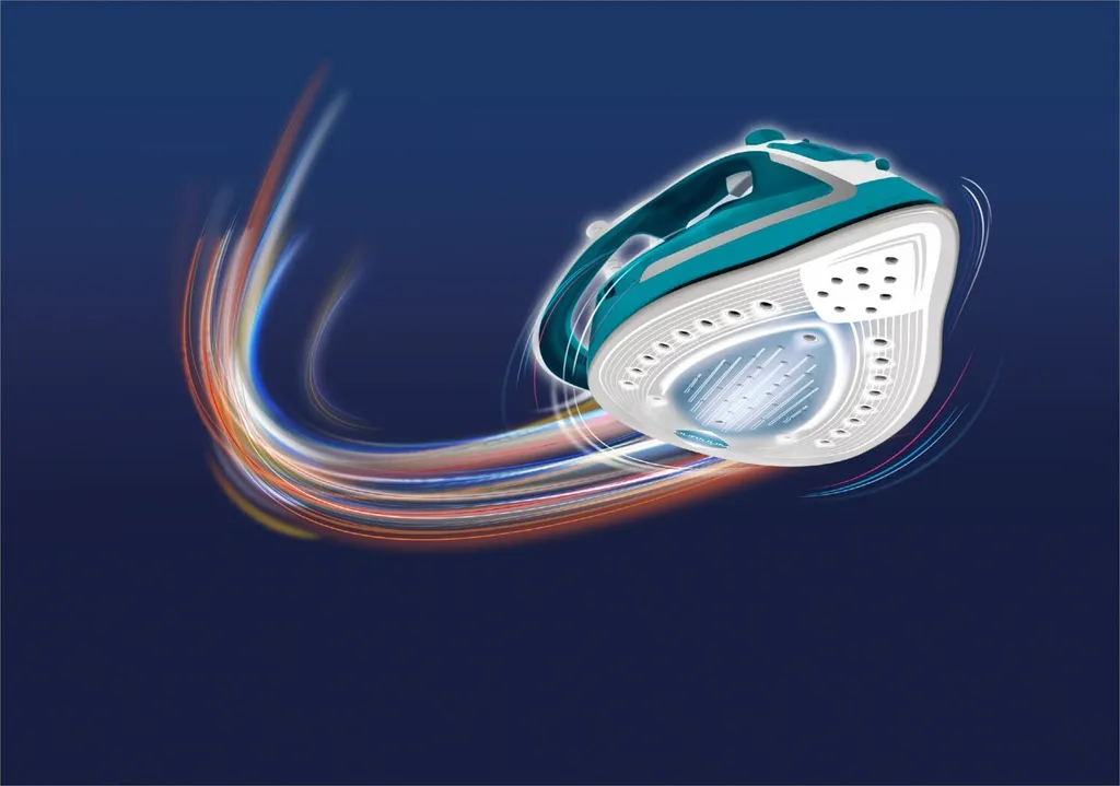 Tefal Dampfbügeleisen FV5737 Easygliss Plus 2500Watt Türkis/weiß 4 Tefal Dampfbügeleisen FV5737 Easygliss Plus 2500Watt Türkis/weiß – Bild 4