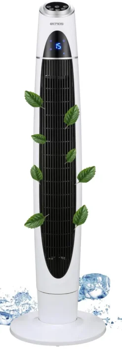 Echos Turmventilator | Aircooler | Tower Fan | Ventilator | Timer | Oszillierend | 60 Watt 11 Echos Turmventilator | Aircooler | Tower Fan | Ventilator | Timer | Oszillierend | 60 Watt -Luft Wrame Haus Geschaft f0ac1634b4382a6a1894335455e2bcac