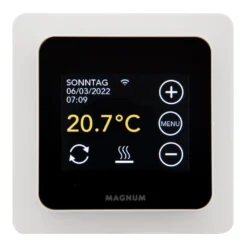 Magnum MRC WiFi Smart Thermostat/ Raumregler Mit Bodenfühler Für Fußbodenheizung, Elektro-Heizung, Konvektor, Tuya Smart App