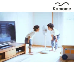 Kamome Büro, Bodenventilator, Extrem Leise (9,3 DB), Kontinuierlicher Luftstrom Bis Zu 17 M, Horizontal Und Vertikal, Zeitschaltuhr, Automatische Abschaltung, Fach Für Aromaöl -Luft Wrame Haus Geschaft f146afb05f56731139b35b4f3f1a90a8