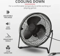 Trust Blaze USB-Kühllüfter, Einstellbare Geschwindigkeit, 120 Cm Kabel - Schwarz 12 Trust Blaze USB-Kühllüfter, Einstellbare Geschwindigkeit, 120 Cm Kabel - Schwarz -Luft Wrame Haus Geschaft f1738db32eb12ef7f85058c5420d633d