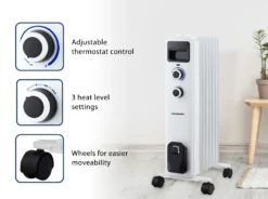 Blaupunkt Heizung - Elektroheizung - Ölgefüllter Heizkörper - 1500 Watt (HOR301) 10 Blaupunkt Heizung - Elektroheizung - Ölgefüllter Heizkörper - 1500 Watt (HOR301) -Luft Wrame Haus Geschaft f343d53328f11d4e470d629578cf8dd2