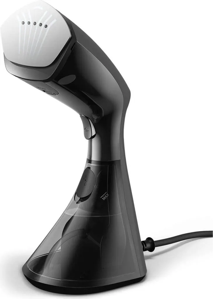 Philips Travel Steamer 8000 Series, Tragbare Dampfbürste Für Reisen, 32 G/min Konstanter Dampf, 1600 W, Schwarz (GC800/80) 1 Philips Travel Steamer 8000 Series, Tragbare Dampfbürste Für Reisen, 32 G/min Konstanter Dampf, 1600 W, Schwarz (GC800/80)