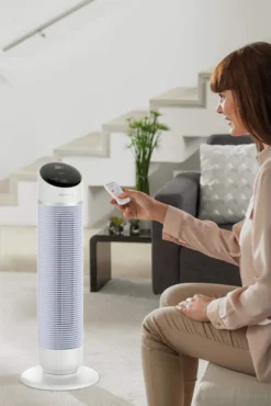 Rowenta HQ8120F0 Silent Comfort 3in1 Turmventilator Mit Smart-Technologie, Staubfilter, Ventilator & Heizung, 24h Startverzögerung, 10 Geschwindigkeitsstufen 24 Rowenta HQ8120F0 Silent Comfort 3in1 Turmventilator Mit Smart-Technologie, Staubfilter, Ventilator & Heizung, 24h Startverzögerung, 10 Geschwindigkeitsstufen -Luft Wrame Haus Geschaft f57d79d1767e1250d0e5b877d8acab0d