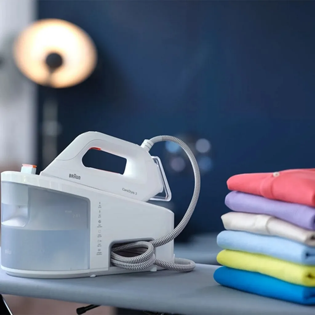 Braun IS 3132 WH CareStyle 3 Dampfbügelstation 2 L Wassertank 2400W Weiß 9 Braun IS 3132 WH CareStyle 3 Dampfbügelstation 2 L Wassertank 2400W Weiß – Bild 9