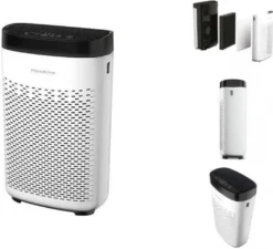Rowenta PU2530F0 Pure Air Essential Luftreiniger (3 Leistungsstufen, 230 M³/h) -Luft Wrame Haus Geschaft f83ca6404583dd36262868a98ef66351