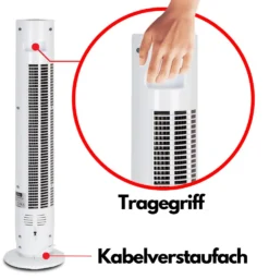 Zilan Turmventilator | 3 Stufen | 2 Modi | 7,5h Timer | Fernbedienung | Oszillierend | 20 Zilan Turmventilator | 3 Stufen | 2 Modi | 7,5h Timer | Fernbedienung | Oszillierend | -Luft Wrame Haus Geschaft f8844bbd3dd21c5b65da9ec9fe0c13f0