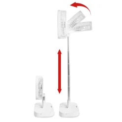 MAXXMEE Akku-Ventilator Klappbar - Für In- Und Outdoor - Weiß MAXXMEE Akku Ventilator Klappbar Outdoor Standventilator Windmaschine Luftkühler -Luft Wrame Haus Geschaft f9dc3222a8964faec1a659bfd7838a73