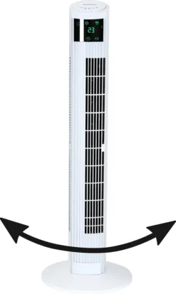 Monzana® Turmventilator Mit Fernbedienung Weiß Timer 90° Oszillationswinkel 3 Geschwindigkeitsstufen Leise Standventilator Ventilator -Luft Wrame Haus Geschaft fd11c88e20bcc9d17bc139b0b962e280