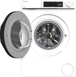 Sharp ES-NFA814BWB-DE Waschmaschine 8 Kg Aquastop Inverter Motor LED-Display -Luft Wrame Haus Geschaft fe9fb79f8bbab2c63a515536eae052ad