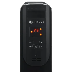 Juskys Elektroheizung Ölradiator 2500 Watt - Heizung Elektrisch Mit 3 Stufen, Thermostat, 12 H-Timer & Überhitzungsschutz - Radiator Schwarz 28 Juskys Elektroheizung Ölradiator 2500 Watt - Heizung Elektrisch Mit 3 Stufen, Thermostat, 12 H-Timer & Überhitzungsschutz - Radiator Schwarz -Luft Wrame Haus Geschaft fea001907d08e6f18ae103126fdf405b