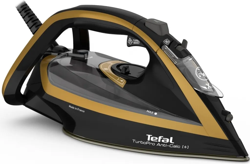 Tefal FV 5696 - Dampfbügeleisen - Schwarz/gold 1 Tefal FV 5696 - Dampfbügeleisen - Schwarz/gold