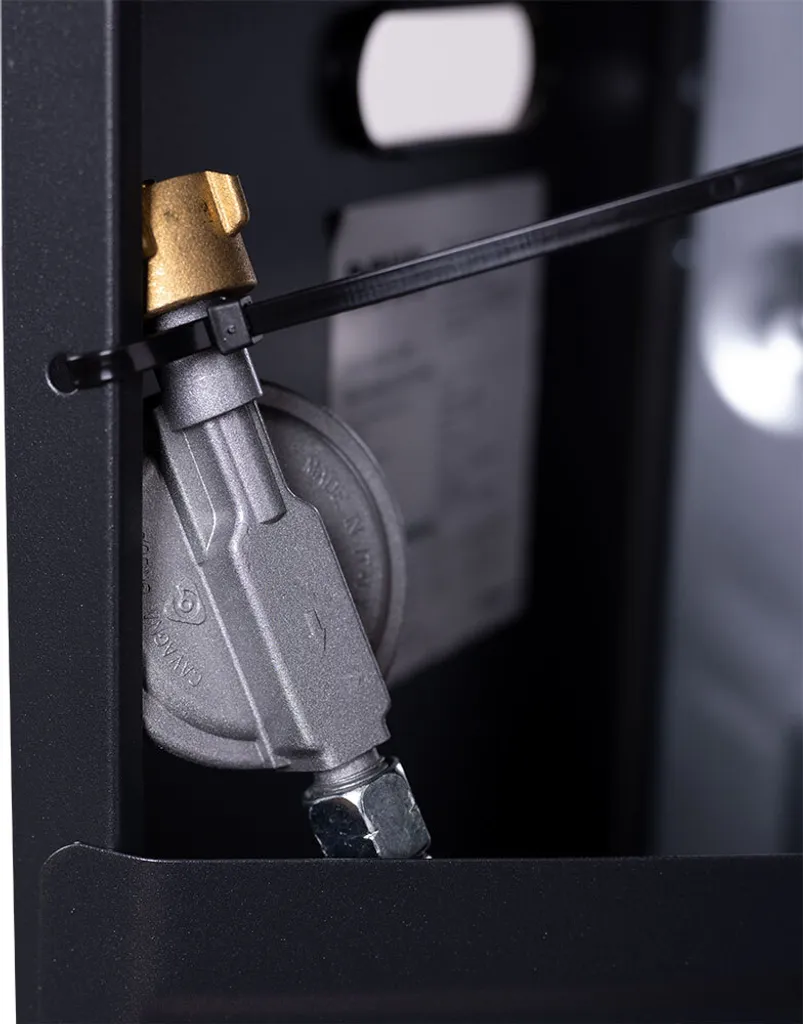 Rowi Gas-Heizofen Blue Flame Pro 4200 W, Ohne Thermostat, Schwarz 6 Rowi Gas-Heizofen Blue Flame Pro 4200 W, Ohne Thermostat, Schwarz – Bild 6